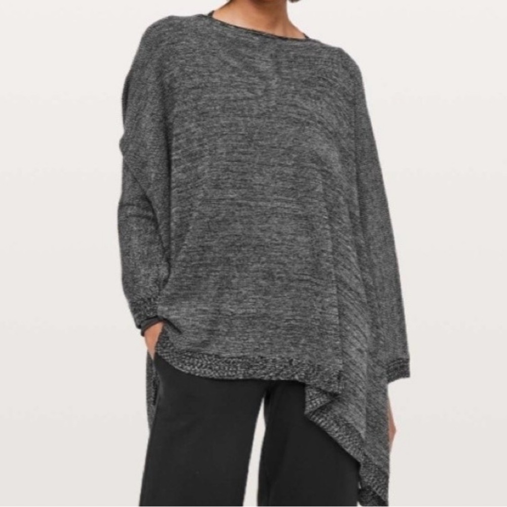 Lululemon Boolux Cashmere Blend Poncho